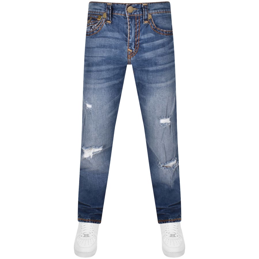 TRUE RELIGION MEN Ricky Relax Straight Jeans 34 36 38 42